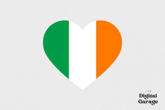 Ireland Flag, Ireland Heart SVG PNG