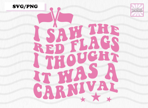 Red Flag Funny Adult Humor Joke SVG: Graphics for Crafts